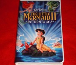 Walt Disney Masterpiece The Little Mermaid II Return to the Sea VHS Movi... - £7.04 GBP