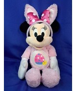 DISNEY MINNIE MOUSE Stuffed Toy 19&quot; Plush Easter Bunny Suit - £11.03 GBP