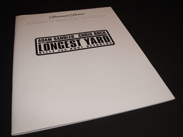2005 The Longest Yard Movie Press Kit Production Notes Adam Sandler - £11.71 GBP