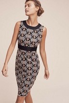 New Anthropologie Cutwork Column Dress by HD PARIS  $178 Size 2 - £38.58 GBP