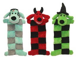 Multi Pet Halloween Loofa Squeaker Mat Dog Toy - $228.85 MXN