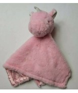 Parent&#39;s Choice Unicorn Pink Satin Underside Plush Lovey Walmart 12x12 - $21.72 CAD