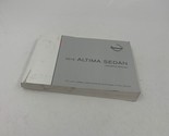 2016 Nissan Altima Sedan Owners Manual OEM G04B38053 - £11.65 GBP