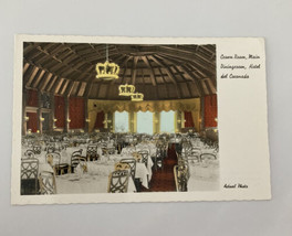 Crown Room Main Dining Room Hotel del Coronado Postcard San Diego CA - £8.05 GBP