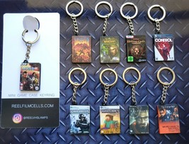 Mini PC Game Case Keyrings - buy 3 and get a free display stand - $6.00