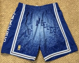 Mens Mitchell &amp; Ness NBA Alternate Swingman Shorts LA Lakers 96-97  Gradient-XL - $64.34