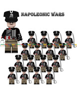 16Pcs Napoleonic Wars Prussian Skeleton Hussara Soldiers Minifigure Buil... - $28.98