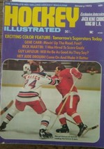 HOCKEY Illustrated Jan 1973 Rick Martin Guy Lafleur Marcel Dionne Readin... - £7.42 GBP