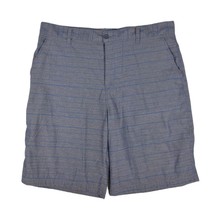 BLUE GEAR Men&#39;s 44x12 Striped Board Shorts, Quick Dry Hybrid, Big Size Bermuda - £15.28 GBP