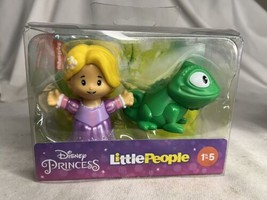 Fisher Price Disney Princess Little People Tangled Rapunzel &amp; Pascal NEW - £9.33 GBP