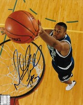 Donyell Marshall Minnesota Timberwolves signed basketball 8x10 photo COA - £49.60 GBP