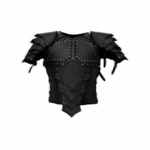   Medieval Leather dresses Jacket long Viking body armor  - £179.43 GBP