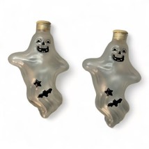Halloween Ghost Ornaments Glass Midwest of Cannon Falls Pair Light Bulb ... - £35.60 GBP