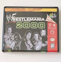 Wrestlemania 2000 CASE ONLY Nintendo 64 N64 Box BEST Quality - £11.56 GBP