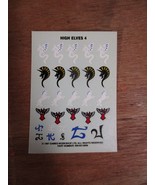 High Elves 4 Decals 5th Edition 1997 - £4.41 GBP