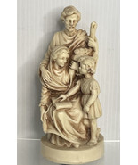 Vintage Roman  Religious Figurine 7” Holy Family Father Mother And Child... - £11.73 GBP