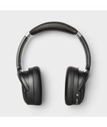 heyday Bluetooth Wireless Over-Ear Headphones ANC Built-In Mic Black - $25.16 CAD