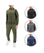 Boy&#39;s Hooded Active Running Casual Jogging Kids Toddler Tracksuit 2 Pcs Set - $610.21 MXN