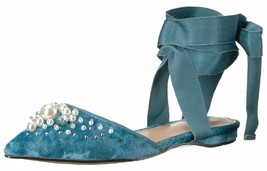Slide Women&#39;s Suede Flat Torques Pointed Toe Size 8.5 - $250.29 MXN