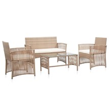  Garden Lounge Set Beige, Cream White - $5,522.67 MXN