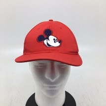 Disney Mickey Mouse  Red &amp; Blue Baseball Adjustable Snap Back Adults Cap... - $24.31