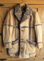 Field &amp; Stream Suede Rancher Mens Jacket Sz 42 Bomber Vintage Lamb Leath... - $250.00