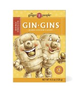 (6 Boxes) GIN GINS Double Strength Ginger Hard Candy 4.5oz Boxes - $419.02 MXN