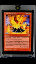 1996 MTG Magic The Gathering Mirage #202 Volcanic Geyser Vintage Uncommo... - $2.29