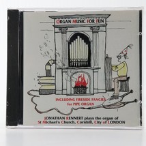 Organ Music for Fun - Jonathan Rennert (CD, 1991, Priory) SEALED Cracked... - £9.72 GBP