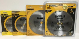 Dewalt DW9053, DW9052, DW3326,  DW4712 Saw Blades Set - $47.51