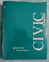 2003-2005 Honda Civic Hybrid Service Manual OEM (1st Ed 2004) 1768 pages - $109.95