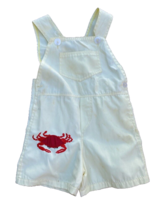 VTG 60s Boys Yellow Romper Jumpsuit Crab Motif Cotton Blend 3T - €21,35 EUR