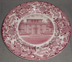 Wedgwood Plate - 1930 Mit President&#39;s House Mulberry Color 10 1/4&quot; Plate - £23.36 GBP