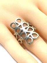 1950 Sterling Silver 925 Mexico Modernist Ring Size  - £66.56 GBP