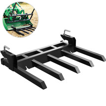 Debris Forks Clamp-on Forks for Tractor for 48 InchBuckets, Tractor Atta... - £496.76 GBP