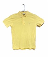 Brooks Brothers 346 Polo Top Shirt Small Yellow Short Sleeve Women&#39;s - €11,36 EUR