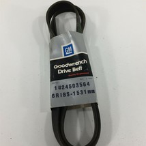 (1) Genuine GM 24503564 Drive Belt 6 Rib 1531mm - $16.99