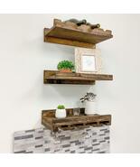 Intrinsic Haven Three-Tier Wall Mounted Wine Rack and Glass Holder Set, ... - $137.20