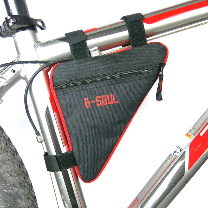 Bicycle Triangle Bag Front  Fe Saddle Water Bottle Holder Waterproof Bag Durable - $37.63