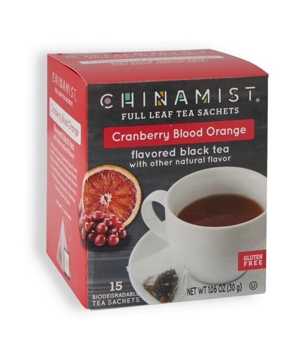 China Mist Flavored Black Tea, Cranberry Blood Orange, 6/15 count boxes Item image 2
