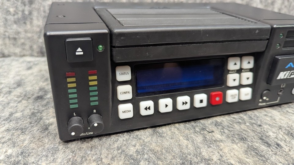 AJA Ki Pro-R0 Portable Recorder w/ Storage Drive *No Power Supply* - Powers On Item image 3