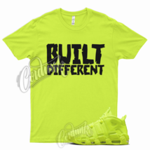 BUILT T Shirt for N Air More Uptempo Volt Neon Yellow Foamposite Semi Frozen - £20.49 GBP+