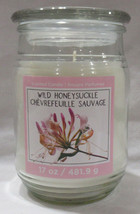 Ashland Scented Candle New 17 Oz Large Jar Single Wick Spring Wild Honeysuckle - £16.41 GBP