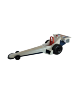 Vtg Fisher Price People Friction Wheelie Dragster Drag Race Car 33 1980 USA - $14.99