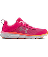 new UNDER ARMOUR ASSERT 8 girl&#39;s sports SHOES sz 4.5 youth bright pink s... - £42.98 GBP