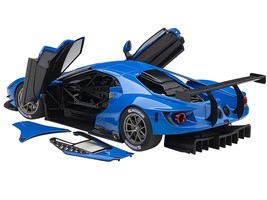 Ford GT Le Mans Plain Color Version Blue 1/18 Model Car by Autoart - $312.30