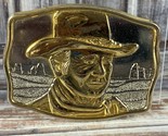 1985 John Wayne - The Man of the Golden West Numbered Belt Buckle by End... - $19.34