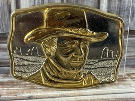 1985 John Wayne - The Man of the Golden West Numbered Belt Buckle by End... - £15.20 GBP