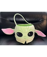 Star Wars Grogu Plush Easter Basket The Child Mandalorian Baby Yoda NWT ... - £15.71 GBP