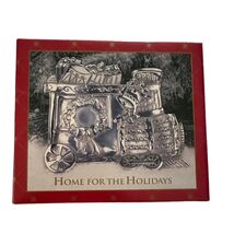 Vintage Home For The Holidays Christmas TRAIN Metal Candy Dish 1997 with... - €12,78 EUR